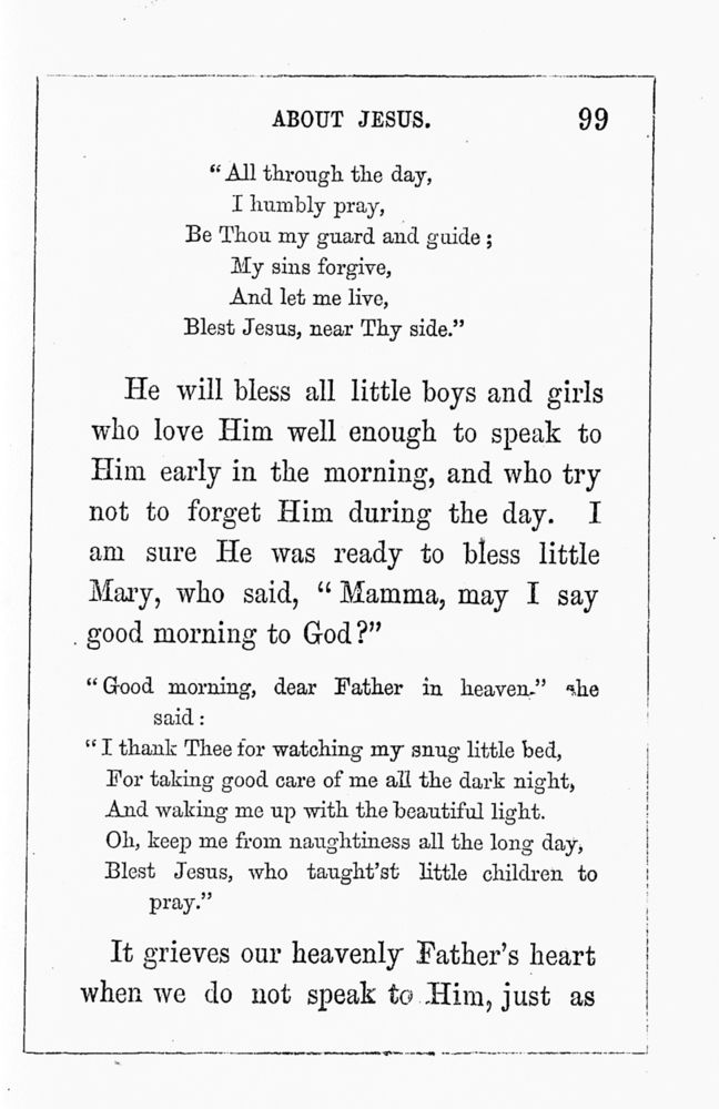 Scan 0103 of Sabbath talks about Jesus