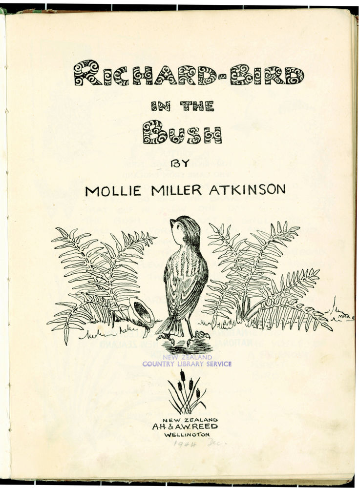 Scan 0005 of Richard Bird in the bush