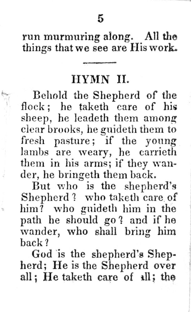 Scan 0007 of Hymns for children in prose