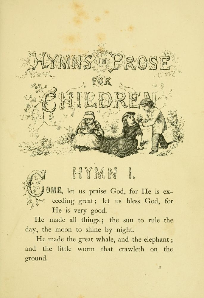 Scan 0021 of Hymns in prose for children