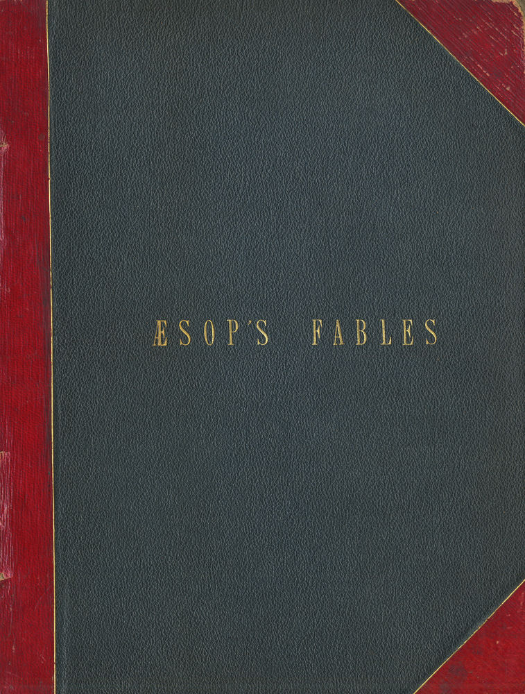 Scan 0001 of Fables of Æsop 