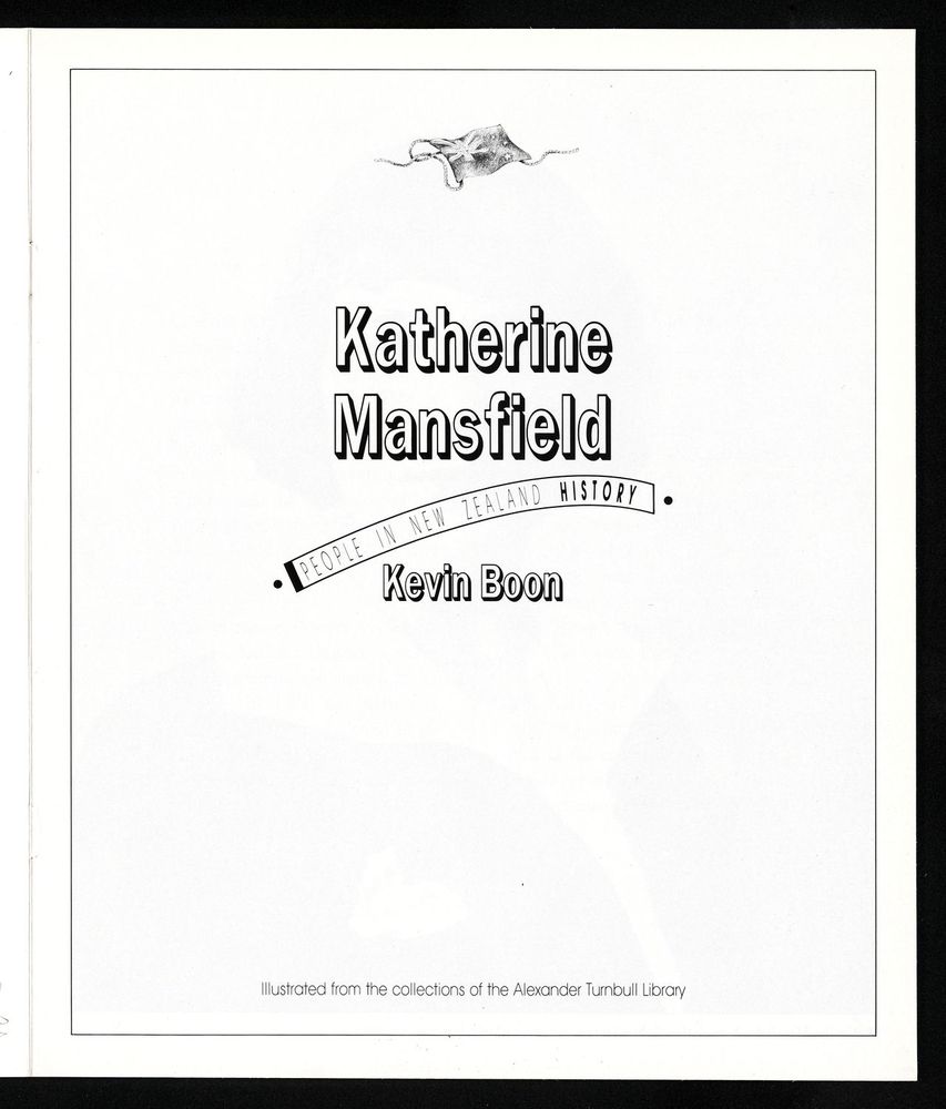 Scan 0003 of Katherine Mansfield