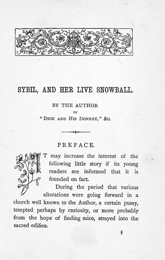 Scan 0007 of Sybil, and her live snowball