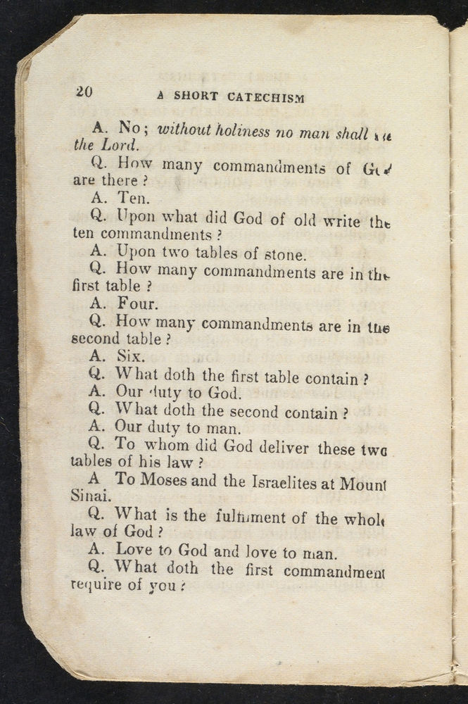 Scan 0022 of A short catechism for young children