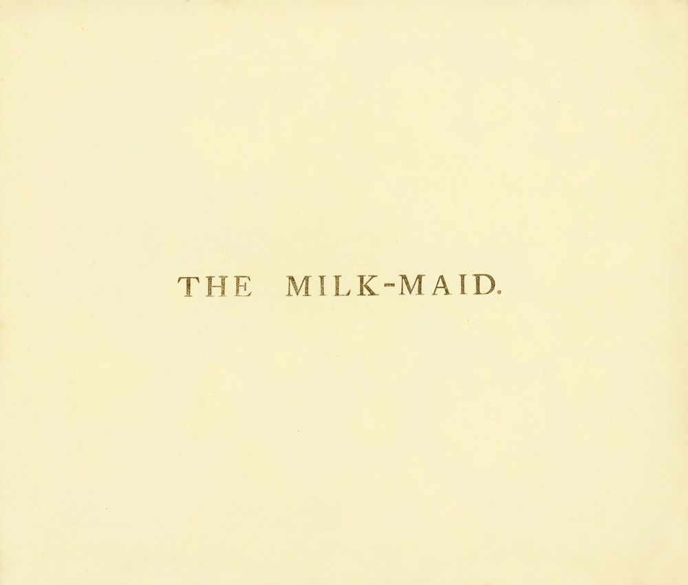 Scan 0003 of The milkmaid
