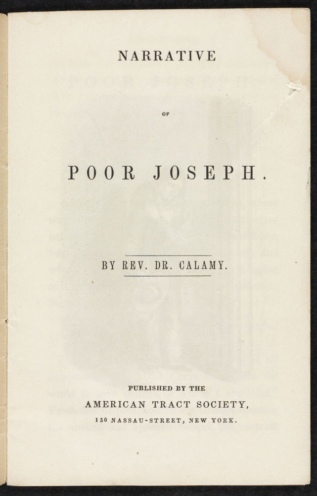 Scan 0003 of Narrative of poor Joseph