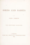 Thumbnail 0005 of Birds and babies