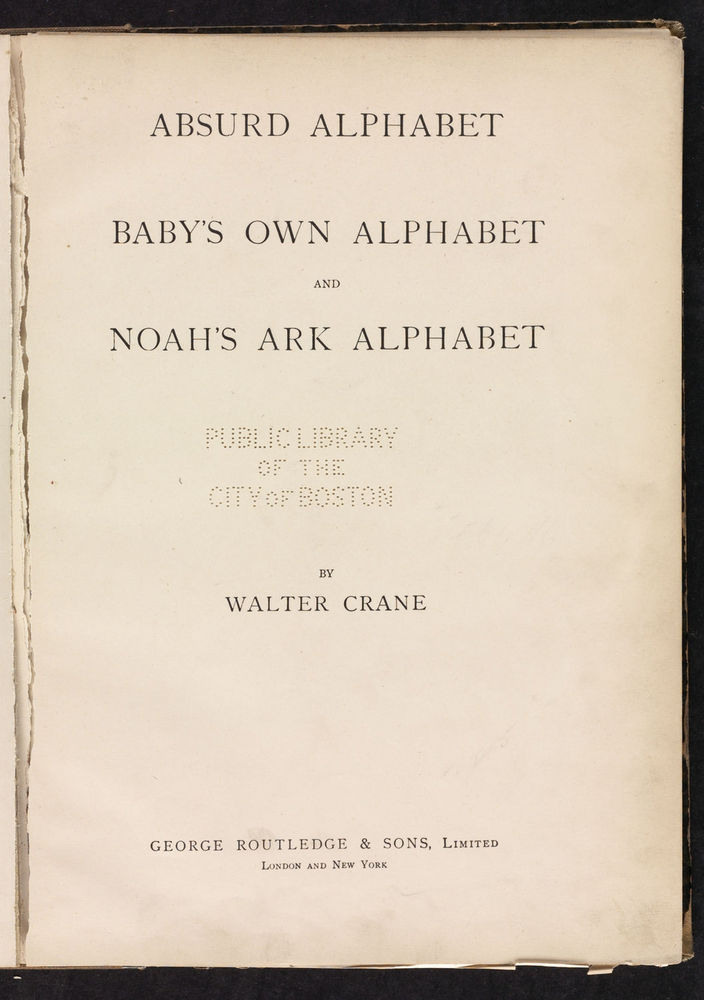 Scan 0007 of Absurd alphabet ; Baby