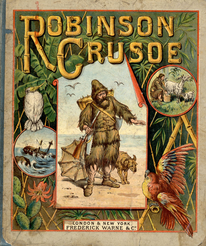 Scan 0001 of Robinson Crusoe, his life and adventures