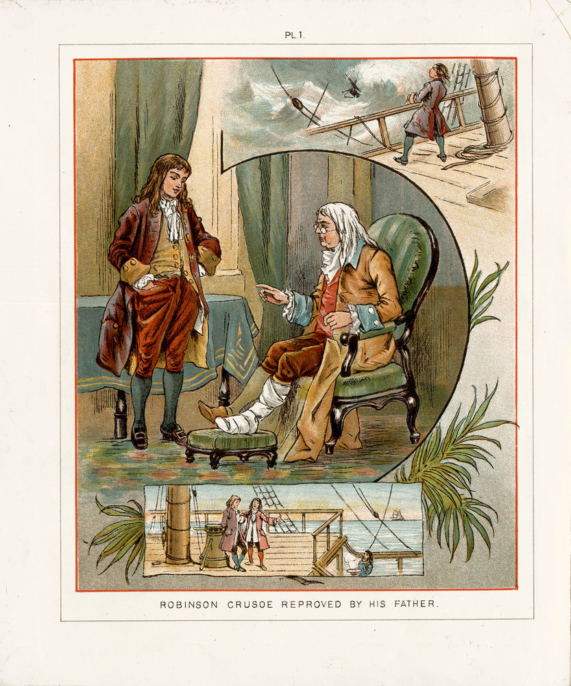 Scan 0003 of Robinson Crusoe, his life and adventures