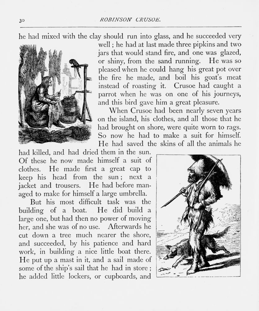 Scan 0030 of Robinson Crusoe, his life and adventures
