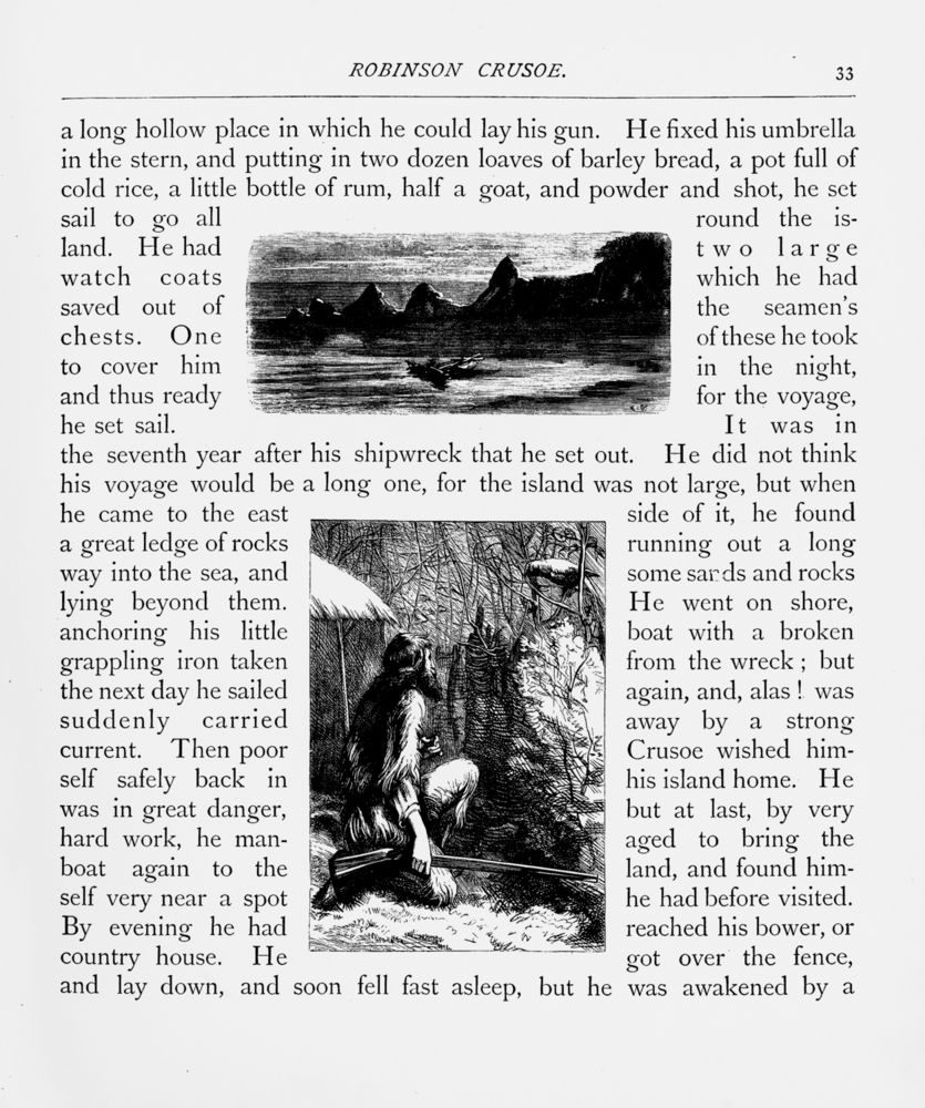 Scan 0033 of Robinson Crusoe, his life and adventures