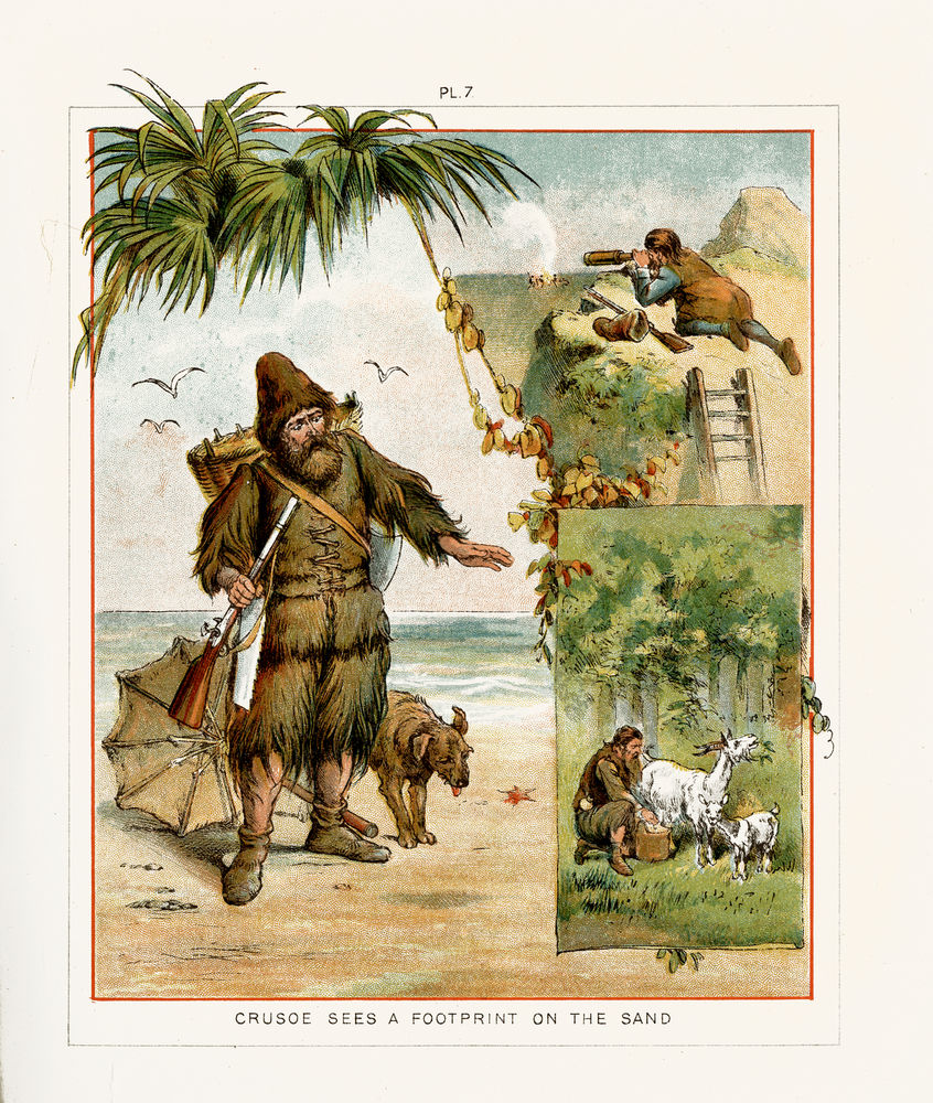 Scan 0045 of Robinson Crusoe, his life and adventures