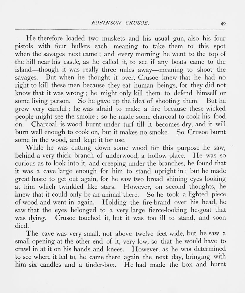 Scan 0049 of Robinson Crusoe, his life and adventures