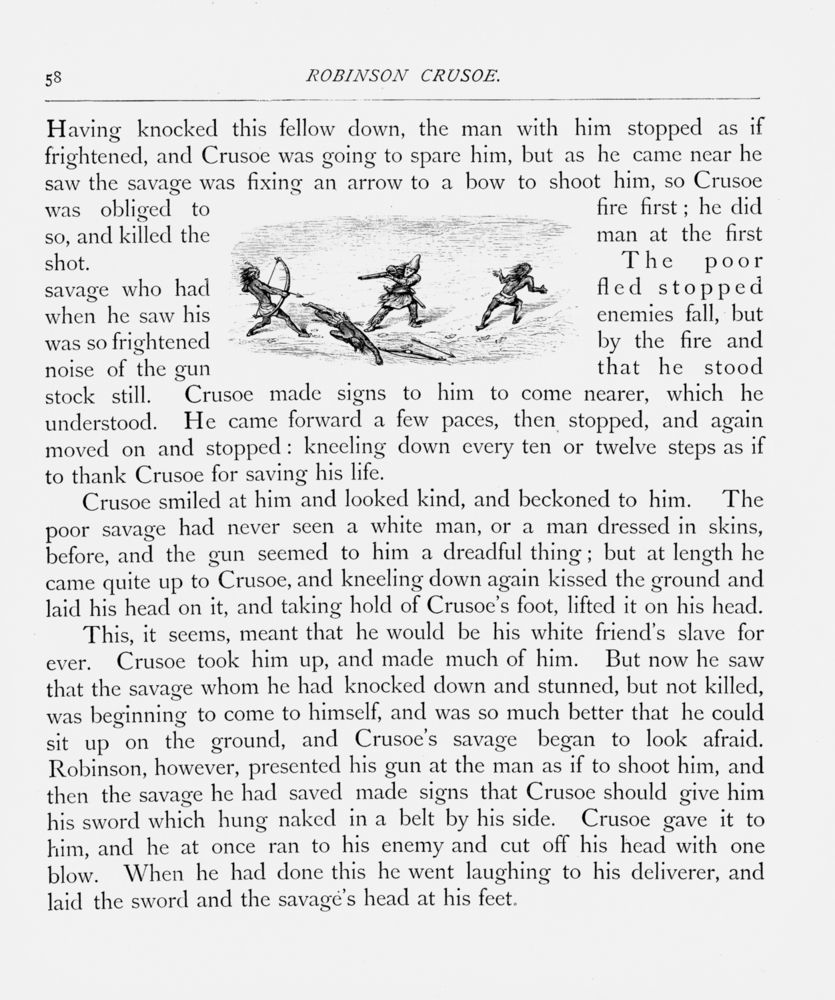 Scan 0058 of Robinson Crusoe, his life and adventures