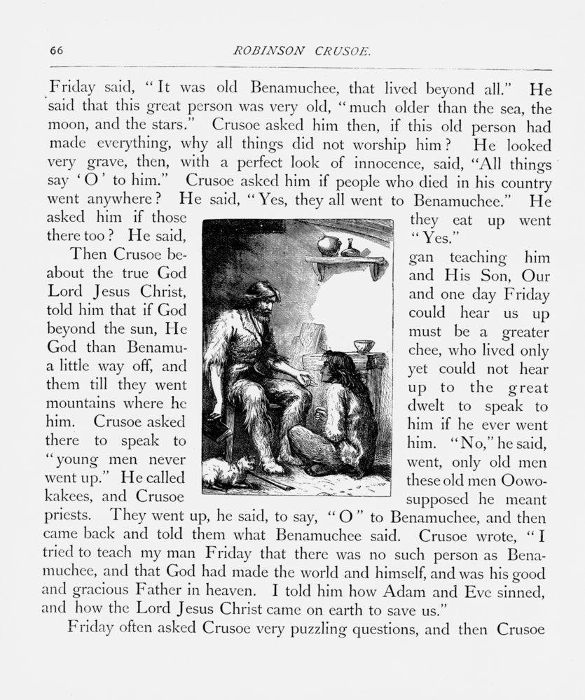 Scan 0066 of Robinson Crusoe, his life and adventures