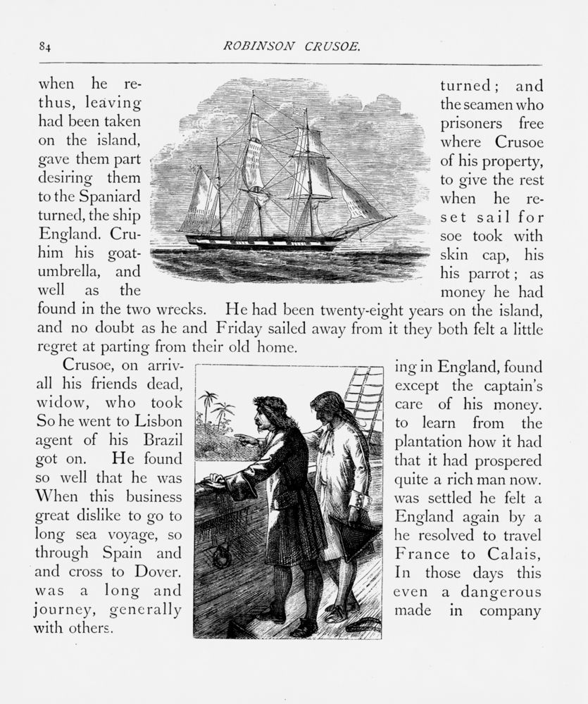 Scan 0084 of Robinson Crusoe, his life and adventures