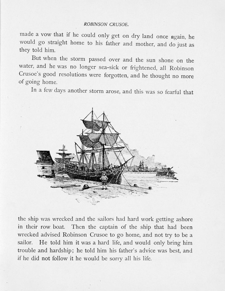 Scan 0007 of The strange and surprising adventures of Robinson Crusoe of York mariner