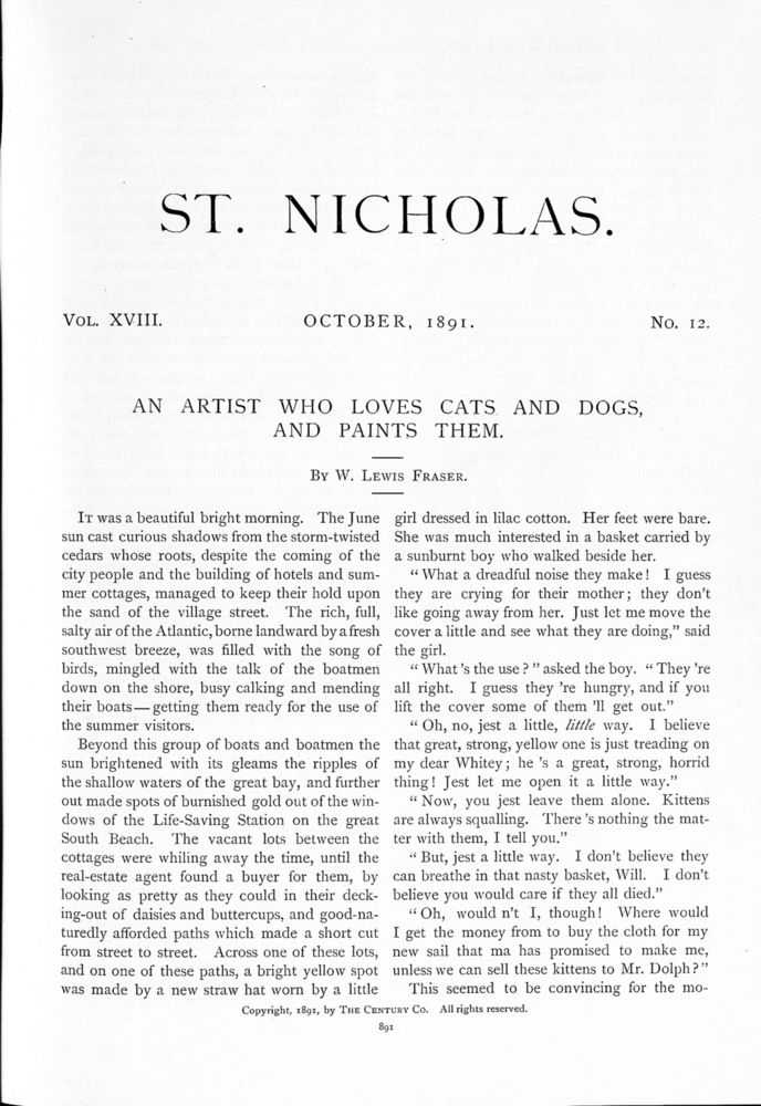 Scan 0005 of St. Nicholas. October 1891