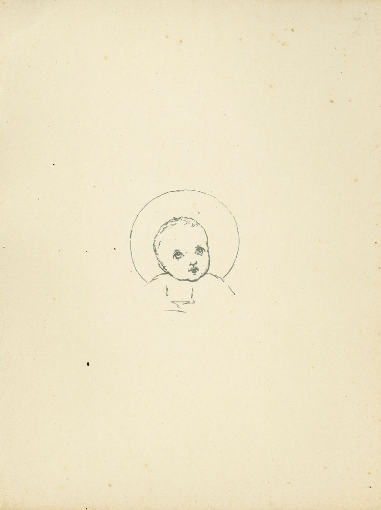 Scan 0002 of The first Christmas, "the infant Jesus"