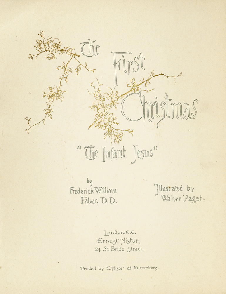 Scan 0004 of The first Christmas, "the infant Jesus"