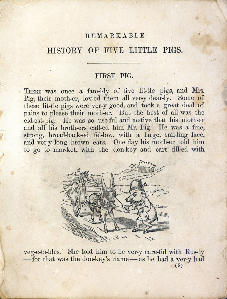 Scan 0005 of Remarkable history of five little pigs