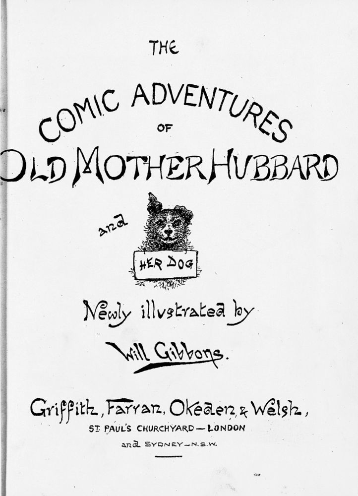 Scan 0006 of comic adventures of Old Mother Hubbard and her dog
