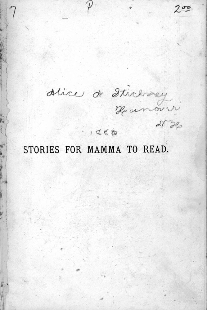 Scan 0003 of Stories for mamma to read