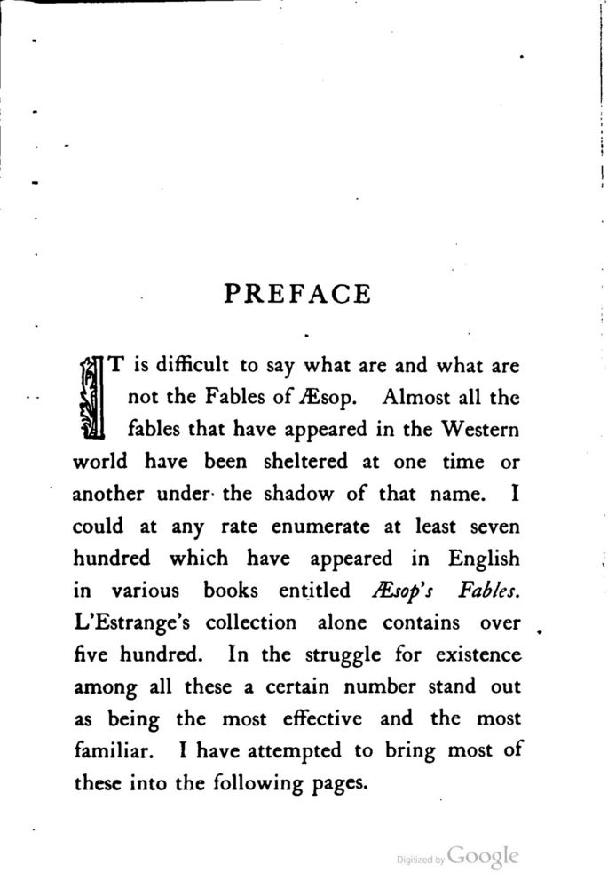 Scan 0015 of The fables of Æsop