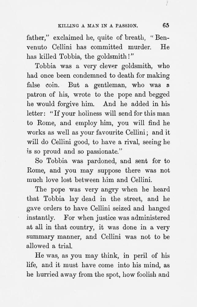 Scan 0068 of The story of Benvenuto Cellini