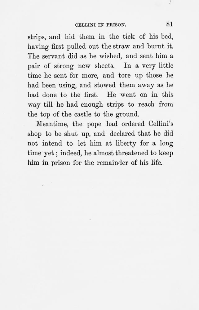 Scan 0084 of The story of Benvenuto Cellini