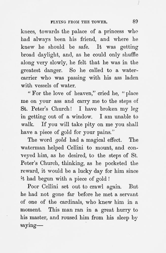 Scan 0092 of The story of Benvenuto Cellini