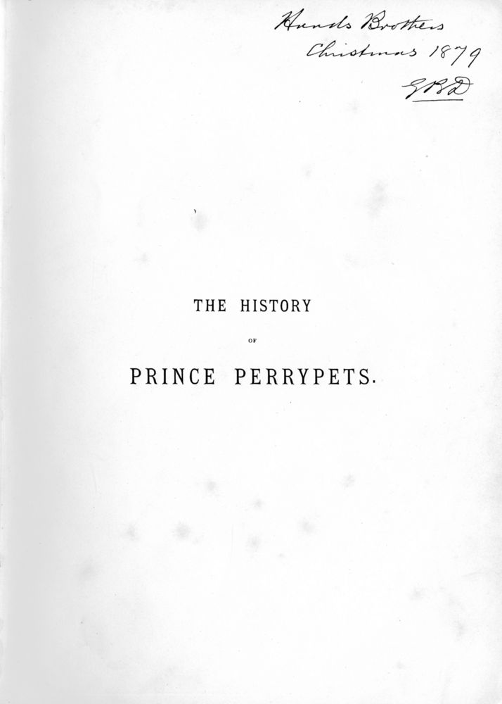 Scan 0003 of The history of Prince Perrypets
