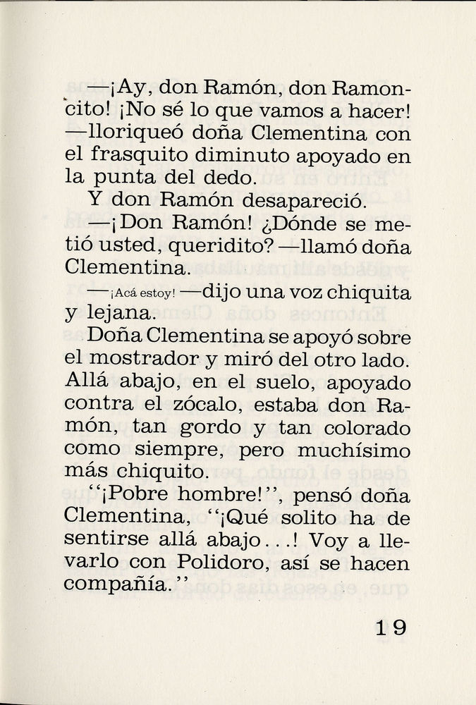 Scan 0021 of Dõna Clementina queridita, la achicadora