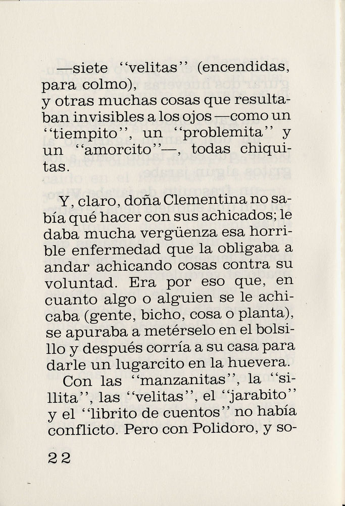 Scan 0024 of Dõna Clementina queridita, la achicadora