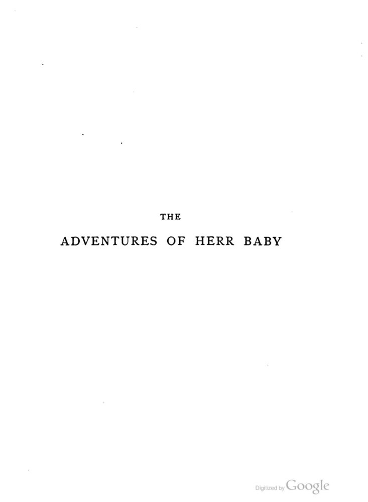 Scan 0005 of The adventures of Herr Baby