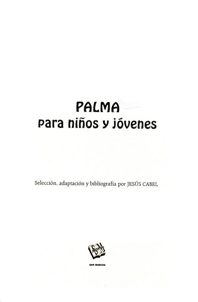 Scan 0005 of Palma para niños y jóvenes