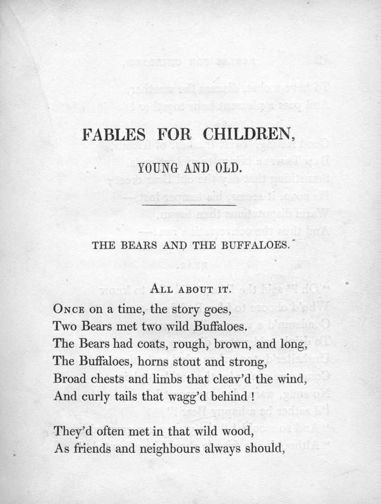 Scan 0023 of Fables for children young and old in humorous verse