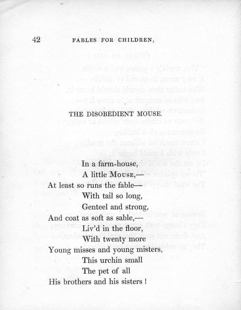 Scan 0060 of Fables for children young and old in humorous verse