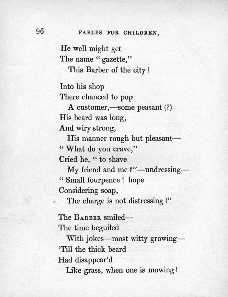 Scan 0118 of Fables for children young and old in humorous verse
