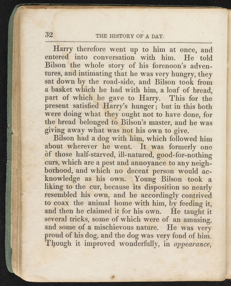 Scan 0036 of The history of a day, or, The scholar and truant contrasted