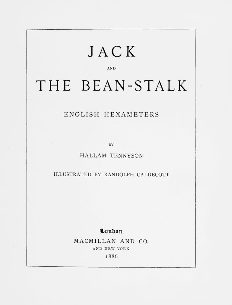Scan 0006 of Jack and the bean-stalk