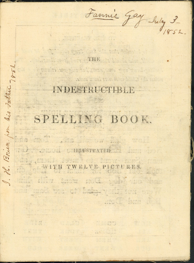 Scan 0003 of Indestructible spelling book