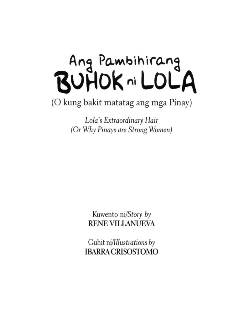 Scan 0005 of Ang pambihirang buhok ni Lola = Lola