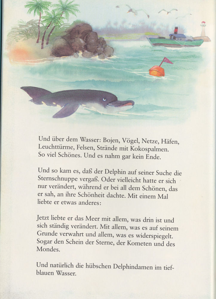 Scan 0010 of Warum der kleine Delphin Purzelbäume schlägt