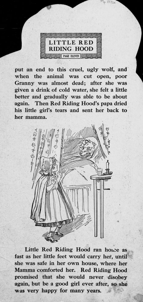 Scan 0009 of Little Red Riding Hood